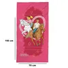 Bibi und Tina Badetuch Herz 75x150 Produktbild-Vorschau 3