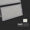 A close-up marketing image of LED floodlights, highlighting the SMD LEDs and integrated IC driver. Anteprima dell’immagine prodotto