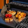 Plaque de cuisson en acier inoxydable | Plancha 45x34cm - Voir les images du produit 3