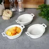 Excellent Houseware 3er Set Auflaufförmchen, Porzellan, Produktbild-Vorschau 4