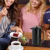 Edelstahl French Press mit Holzgriff – 1L Kaffeedrücker mit Produktbild-Vorschau 7