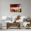 Bild auf Leinwand - Leinwandbild - Frau Modell - 70x50cm - Produktbild-Vorschau 6