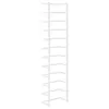 vidaXL Wieszak na ręczniki biały 24x12x96 cm stalowy Podgląd zdjęcia produktu 4