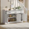 Merax Sideboard mit 3 Türen + 3 Schubladen, Kommode mit Produktbild-Vorschau 12