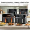 KLAMER Heißluftfritteuse Duo 9 L – Doppelkammer Airfryer Produktbild-Vorschau 8