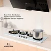 Klarstein Plynová varná deska Goldflame 4 Slim, 4 hořáky, Náhled obrázku produktu 4