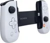 A white and black Backbone One mobile gaming controller for iPhone, PlayStation Edition, is shown against a white background. Anteprima dell’immagine prodotto