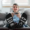 Lustige Socken „Bitte nicht stören – Ich zocke“ | Produktbild-Vorschau 1