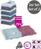 WENKO 2er Set Vakuum Aufbewahrungs System 90x55 cm Kleider Produktbild-Vorschau 2