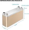 Výměník tepla Wiltec 50 desek, max. 210 kW, 4 m³/h 2,00 l Náhled obrázku produktu 6