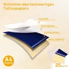 Transferový papír na tetování - 25 listů pauzovacího papíru Náhled obrázku produktu 3