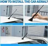 Antenne voiture à tige courte universelle 6,5cm 18cm 6 vis Voir les images du produit 6
