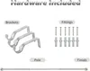 Einzelstange Vorhangstange, verstellbar, Metall, 210–310 Produktbild-Vorschau 5