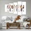 Bild auf Leinwand - Leinwandbild - eleganc e Farbe weiblich Produktbild-Vorschau 6