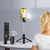 Selfie tyč Wr1Yxs Teleskopický statív 0,71 m s okrúhlym Náhľad obrázku produktu 17