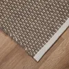 Steffensmeier Handweb Teppich Amsterdam | Wolle, Braun, Produktbild-Vorschau 3
