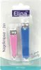 Elina - Luxus Nagelknipser-Set - Blau und Rosa - Groß und Produktbild-Vorschau 2
