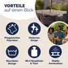 CASARIA® Polyrattan Ecklounge Set WPC Esstisch Ecksofa 2 Produktbild-Vorschau 9