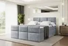 ALTDECOR Boxspringbett mit Fußteil, 2 Matratzen und Topper Produktbild-Vorschau 1