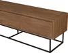 Skye Decor, Milo- Milo 180SPH, Nussbaumfarbe,Schwarz, Produktbild-Vorschau 3