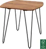 WOHNLING Esszimmertisch 80x80x76 cm Sheesham Massivholz Produktbild-Vorschau 8