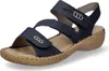 Rieker Damen Sandalen Klettverschluss Sandaletten V27Z0, Produktbild-Vorschau 56