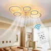 90W Leise Deckenventilator mit Beleuchtung, RGB dimmbar, Produktbild-Vorschau 2