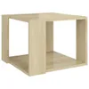 vidaXL Table basse chêne Sonoma 40x40x30 cm bois composite Voir les images du produit 10