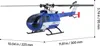 VEVOR RC-Helikopter, 2,4 GHz Ferngesteuerter Hubschrauber Produktbild-Vorschau 6