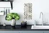 MuchoWow® Poster Polka dots - Schwarz - Weiß 20x40 cm - Produktbild-Vorschau 3