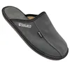Bosaco-Herren Hausschuhe Leder – Geschlossene Pantoffeln Produktbild-Vorschau 1