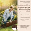 Floranica dřevěný záhonový plot 30 x 100 cm hnědý, obruba Náhled obrázku produktu 5