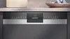 Close-up of a dishwasher control panel with a digital display and buttons, set on a kitchen countertop. Produktbild-Vorschau