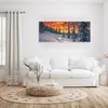 Glasbild 125x50cm in XXL für Wohnzimmer, Schlafzimmer Motiv Produktbild-Vorschau 2