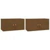 vidaXL Wandschränke 2 Stk. Honigbraun 60x30x30 cm Produktbild-Vorschau 3