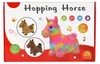 Cheval sauteur en peluche marron 23cm de haut selle avec Voir les images du produit 6