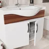 Badezimmermöbel Set Mercan 80 | Keramikwaschbecken Produktbild-Vorschau 3