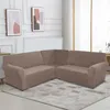 Topchances Velvet Sofa Cover L Shape 5 Seater Corner Sofa Náhled obrázku produktu 2