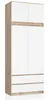 Kleiderschrank AKORD S90 mit Aufsatz Sonoma-Eiche 90 cm 2 Produktbild-Vorschau 1