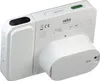 The back of a white Braun projection alarm clock is shown against a white background. Produktbild-Vorschau