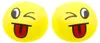 Leantoys Weicher Ball Smiley Emoji Ball Gelb 9cm Produktbild-Vorschau 1
