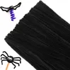 Schwarz Pfeifenreiniger 6mm, 100 Stš¹ck Pfeifenputzer zum Produktbild-Vorschau 1