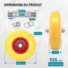 Wiltec Roue complète increvable 3.00-4 pour Diable – 260 x Voir les images du produit 4