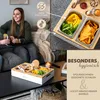 eluno Couchbar, Serviertablett, Sofatablett aus Bambus mit Produktbild-Vorschau 4