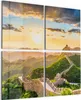 DEQORI Glasbild Echtglas 4x50x50 cm 'Chinesische Mauer' Produktbild-Vorschau 1