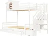 Etagenbett mit 2 Liegeflächen und Lattenrost, Produktbild-Vorschau 11