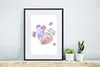MuchoWow® Gerahmtes Poster Dinosaurier - Kinderzimmer - Produktbild-Vorschau 6
