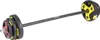 A barbell with weight plates on a white background. Náhled obrázku produktu