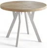 AlpiMeble Table a Manger Extensible - Table Ronde Voir les images du produit 1