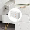 Comodino INONEFT con 6 cassetti, 100x34x73 cm, mobile Anteprima dell’immagine prodotto 5